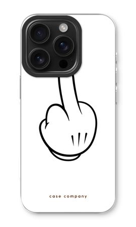 Middle finger white
