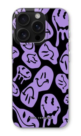 Melting Smiley - Purple