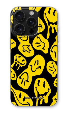 Melting smiley - Yellow