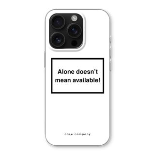 Alone