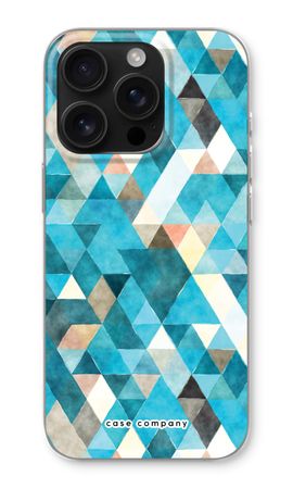 Coloured triangles blue