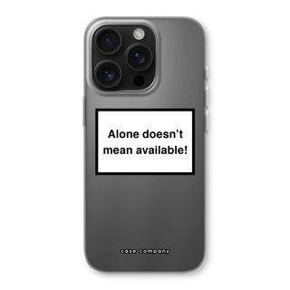 Alone