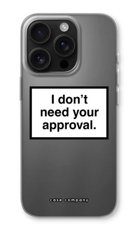 Don't need approval