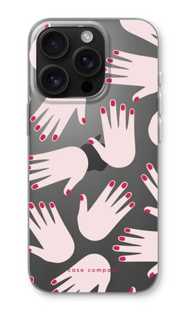 Hands pink