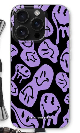 Melting Smiley - Purple