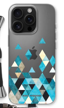 Coloured triangles blue