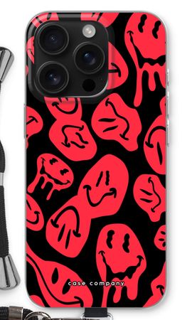 Melting Smiley - Red