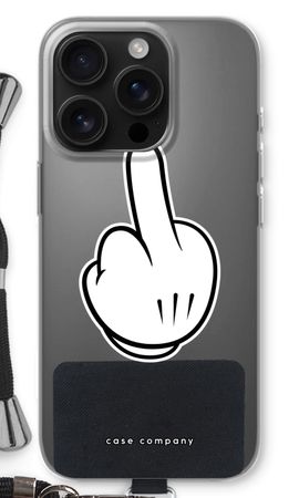 Middle finger white
