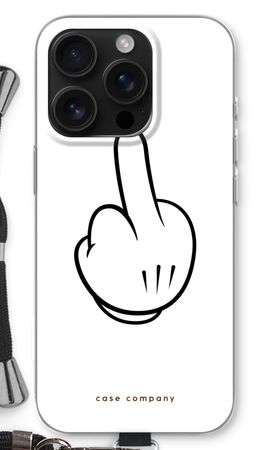 Middle finger white