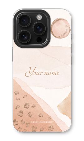 Gold Spots Namecase - Blush