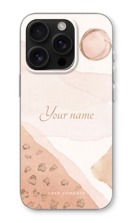 Gold Spots Namecase - Blush