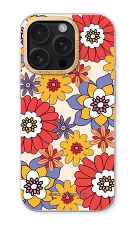 Retro Flowers - Yellow