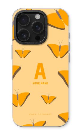 Amber Butterflies Monogram