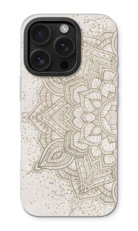 Boho golden mandala
