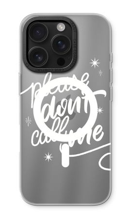 Don't call