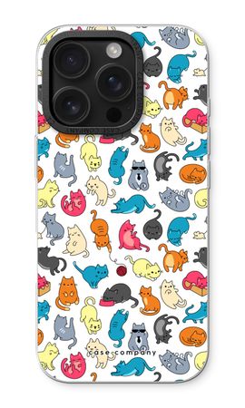 Colourful cats