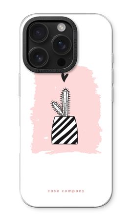 Black and white cactus