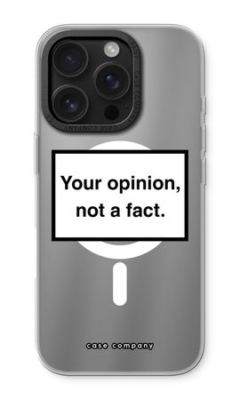 Your opinion