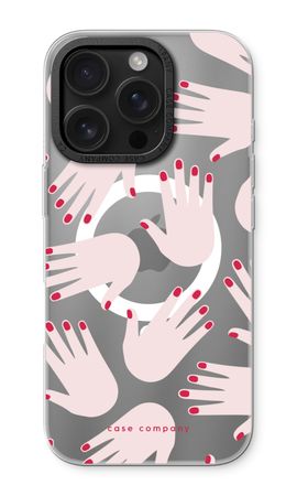 Hands pink