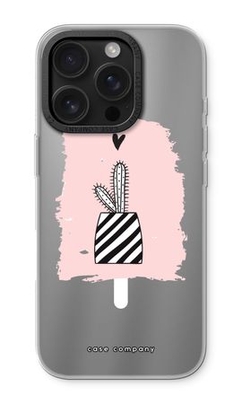 Black and white cactus
