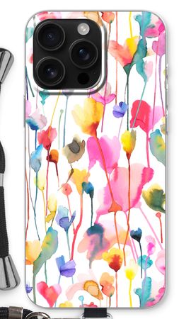 Wilde kleurrijke bloemen