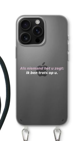 Ik ben trots op u