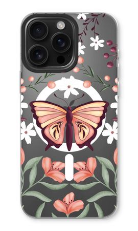 Butterfly in a floral world