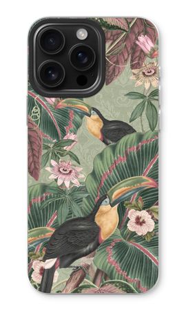 Tropical jungle toucan