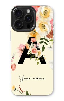 Flirty Flowers Monogram