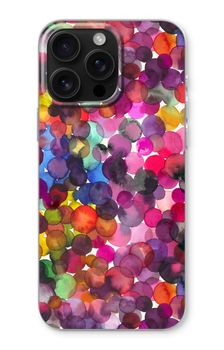 Points d'aquarelle superposés