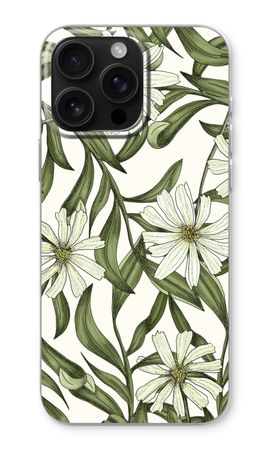 White flower pattern