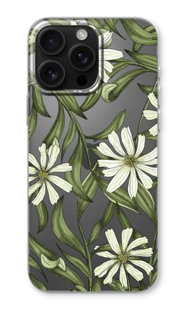 White flower pattern