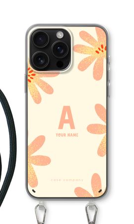 Peach Blossom Monogram