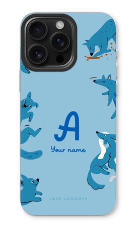 Playful Dogs Monogram