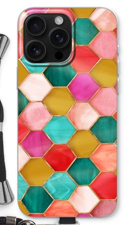 Hexagons in stained glass