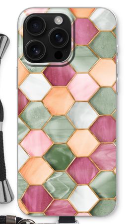 Hexagons in stained glass