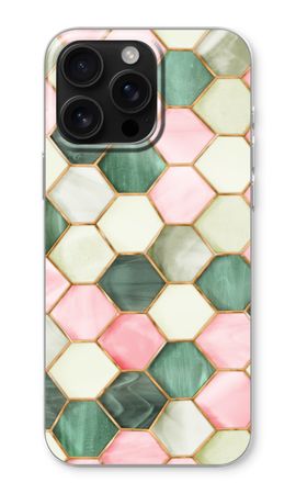 Hexagons in stained glass