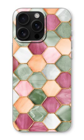 Hexagons in stained glass