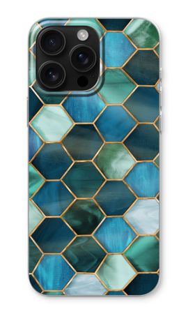 Hexagons in stained glass