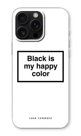 Black is my happy color