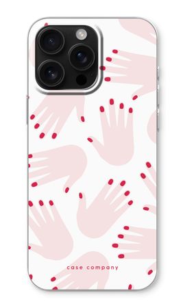 Hands pink
