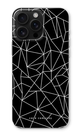 Geometric lines white