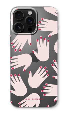 Hands pink