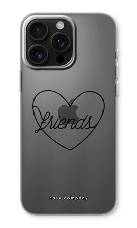 Friends heart black