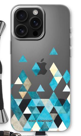 Coloured triangles blue