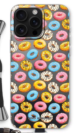 Rosafarbene Donuts