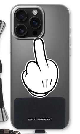 Middle finger black