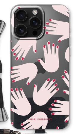 Hands pink