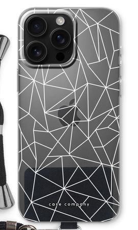 Geometrische lijnen wit