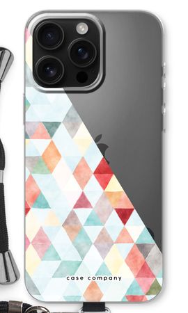 Gekleurde driehoekjes pastel